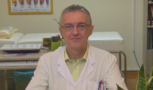 Θεόδωρος Γκατζούνης, Φυσίατρος, συγγραφέας και ομιλητής στην παρουσίαση του βιβλίου «Εισαγωγή στην Ωτική Νευροαντανακλαστική Μέθοδο – Ωτοβελονισμός – Ωτικό acupressure: Αντιμετώπιση οξέων περιστατικών»